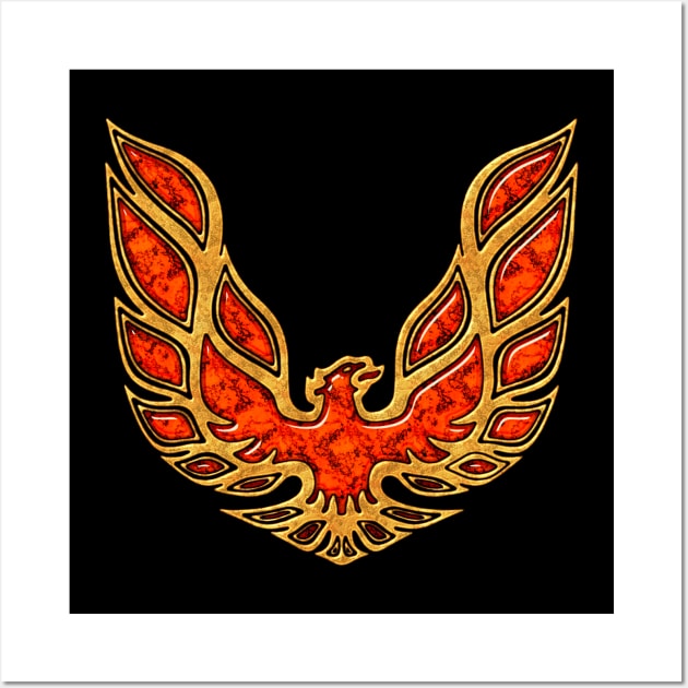 Firebird logo Wall Art by Artizan